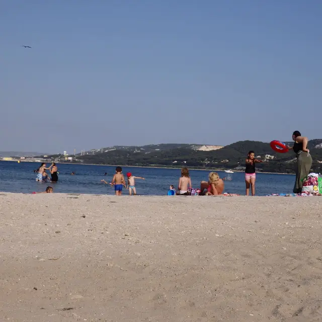 Plage de Ferrières centre-ville_Martigues
