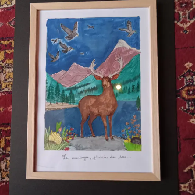 Atelier créatif : La montagne, plaisir des sens. Peinture à l'aquarelle_Morzine