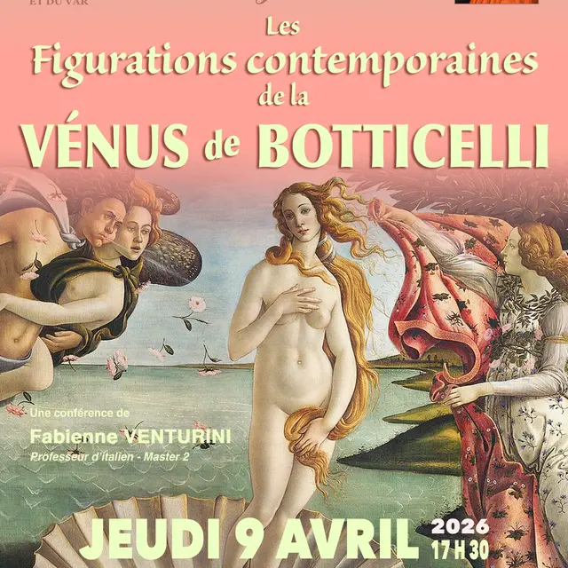 Conférence -Les Figurations contemporaines de la Venus de Boticelli_Toulon