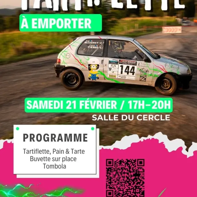 Vente à emporter : Tartiflette_Miribel-les-Échelles