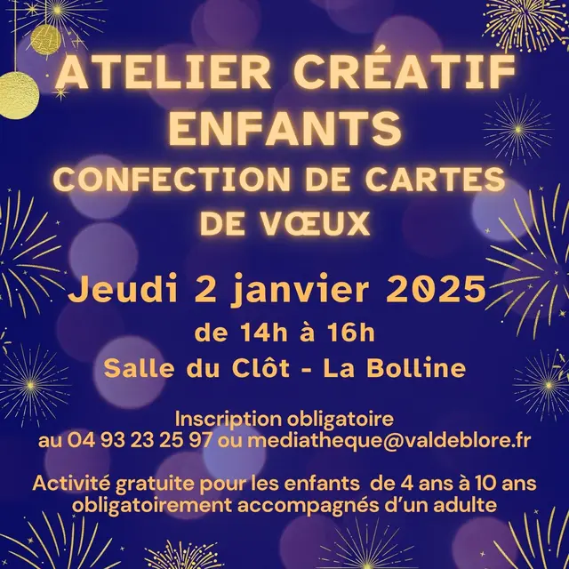 Atelier créatif du nouvel an_Valdeblore