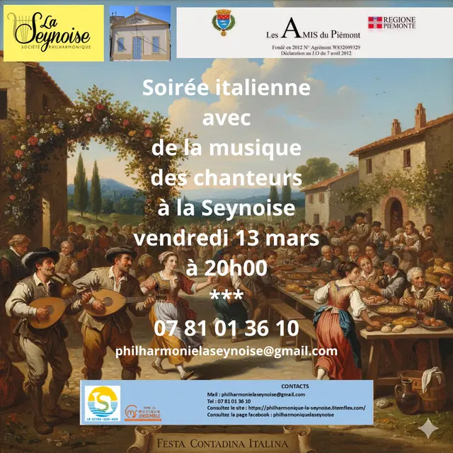 Culture - Soirée Italienne_La Seyne-sur-Mer