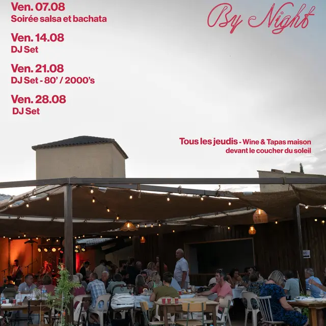 L'Amandine By Night_Séguret