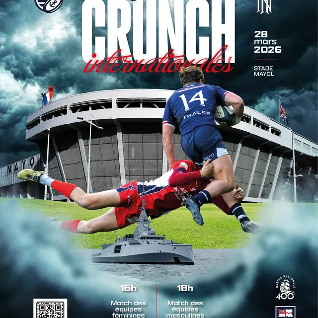 Rugby - Crunch 2026 Marine Nationale vs Royal Navy_Toulon