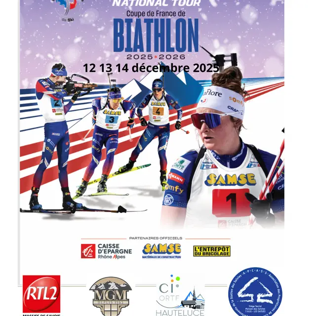 SAMSE National Tour biathlon_Les Saisies