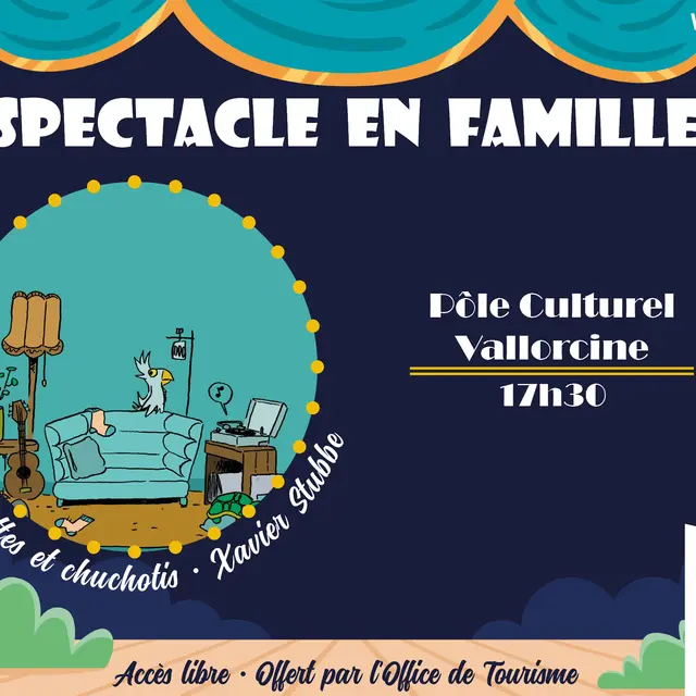 Spectacle en famille - Chaussettes et chuchotis_Vallorcine