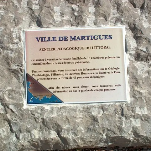 Sentier du littoral Martégal