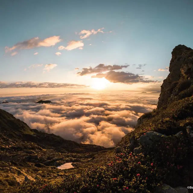 Sous le pic des 3 seigneurs ©Baptiste Villemagne