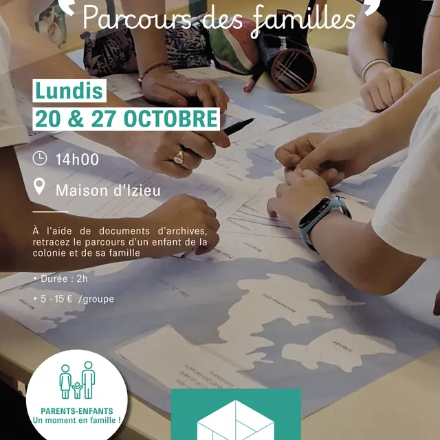 Atelier d'investigation Parcours des familles_Izieu