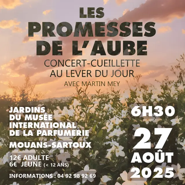 Les promesses de l'aube, concert-cueillette avec Martin Mey_Mouans-Sartoux