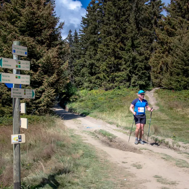 Parcours trail Le Reguet