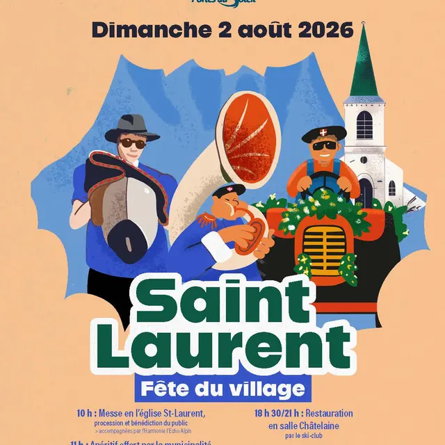 La Saint Laurent, fête du village_Châtel