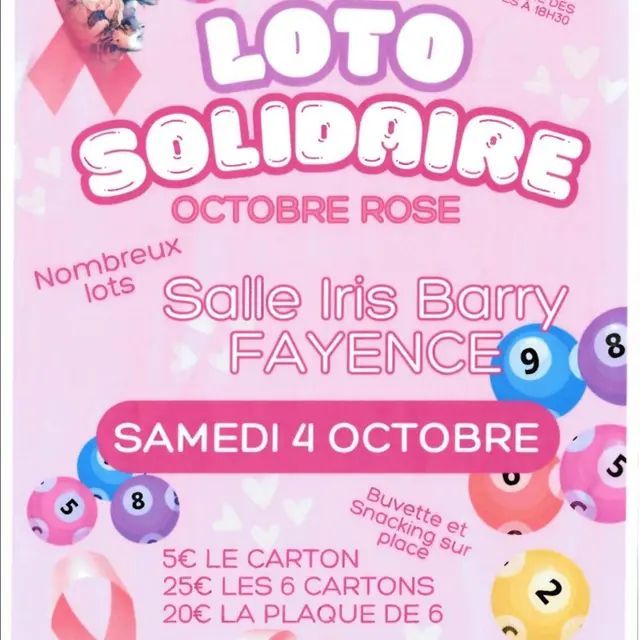 Loto solidaire_Fayence
