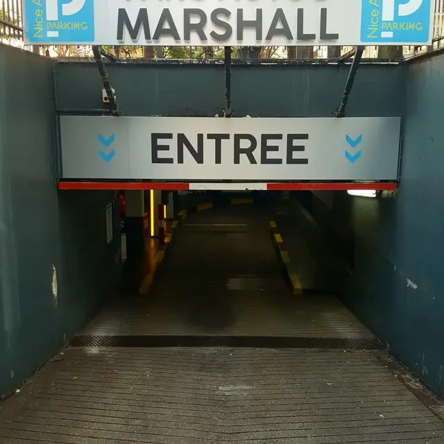 nice azur parking marshall