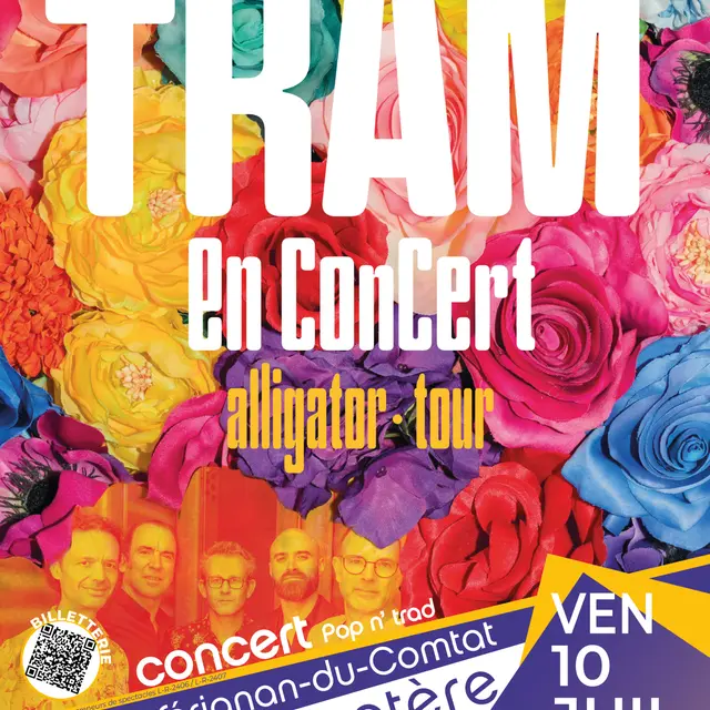 Concert Pop n’ trad « TRAM » - Naturoptère_Sérignan-du-Comtat