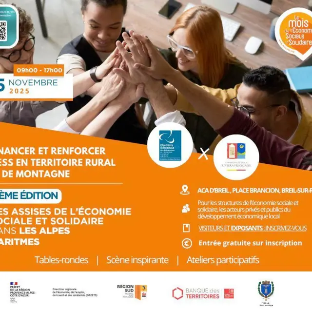 2e édition des assises départementales de l'Economie Sociale et Solidaire (ESS)_Breil-sur-Roya