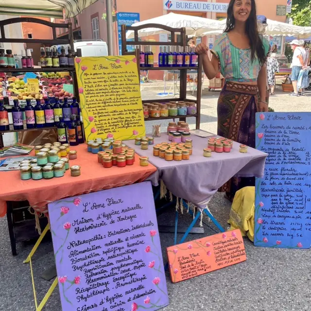 L'Ame fleur_Marché de Breil-sur-Roya