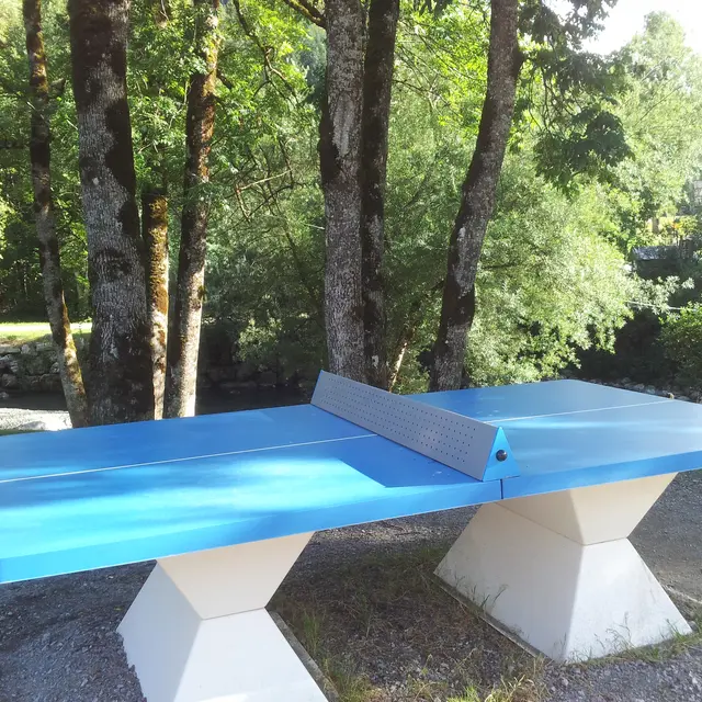 Table de ping-pong au Grand-Bornand