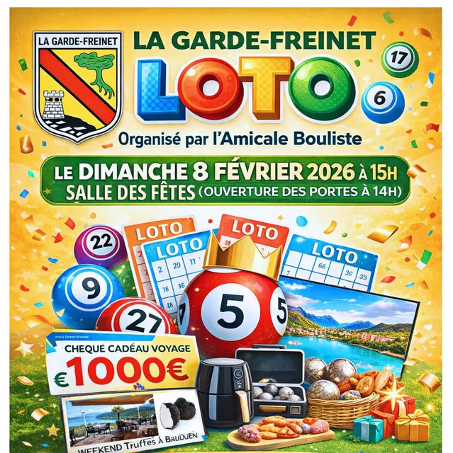 Loto Amicale Bouliste_La Garde-Freinet