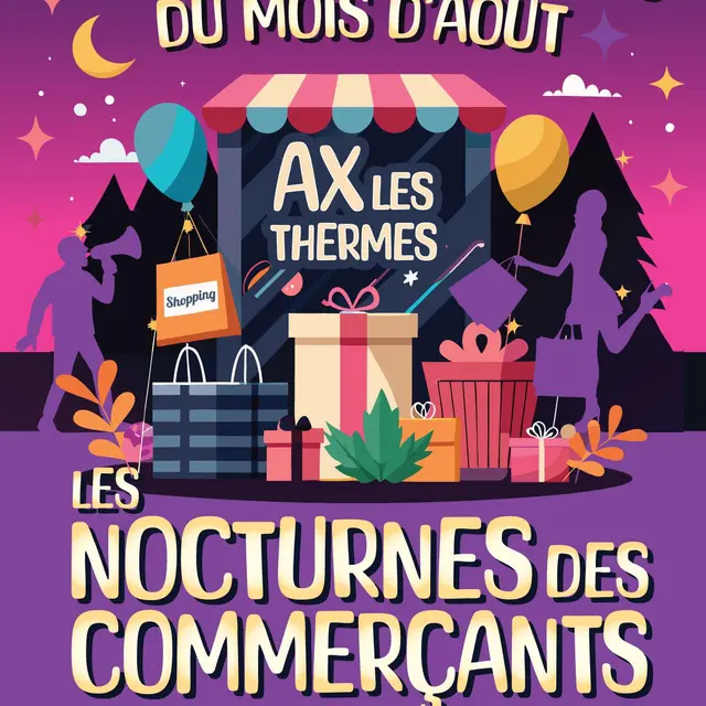 Les Nocturnes des commerçants_Ax-les-Thermes