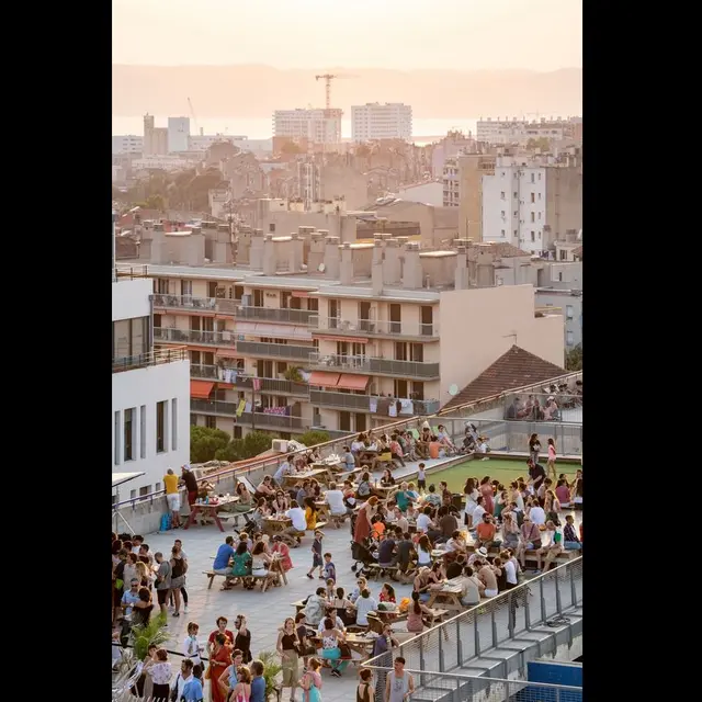 Rooftop Friche Belle de Mai Marseille