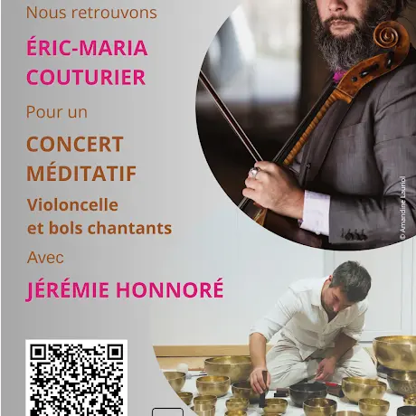 Fontaine de l'Aube : Concert méditatif avec Eric-Maria Couturier et Jérémie Honnoré à Cadenet_Cadenet