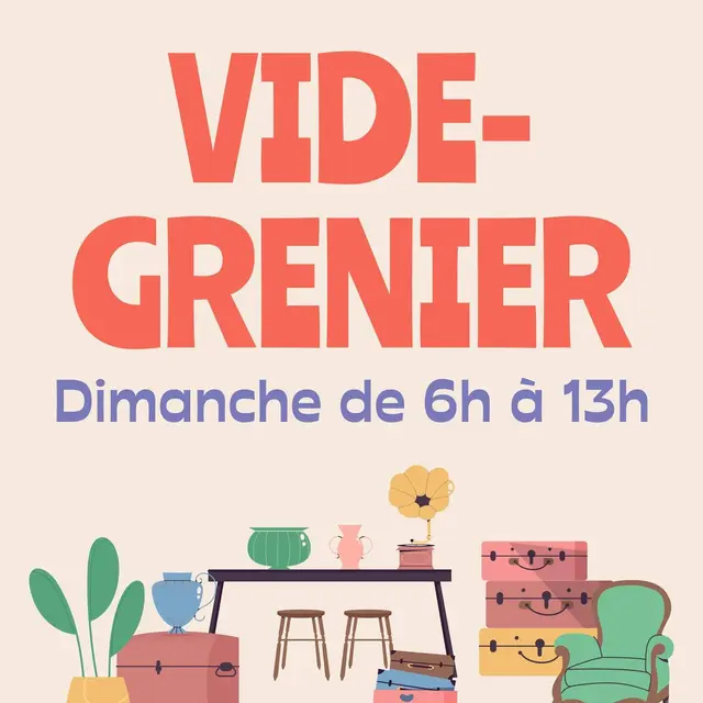 Vide grenier à Orange les Vignes_Orange