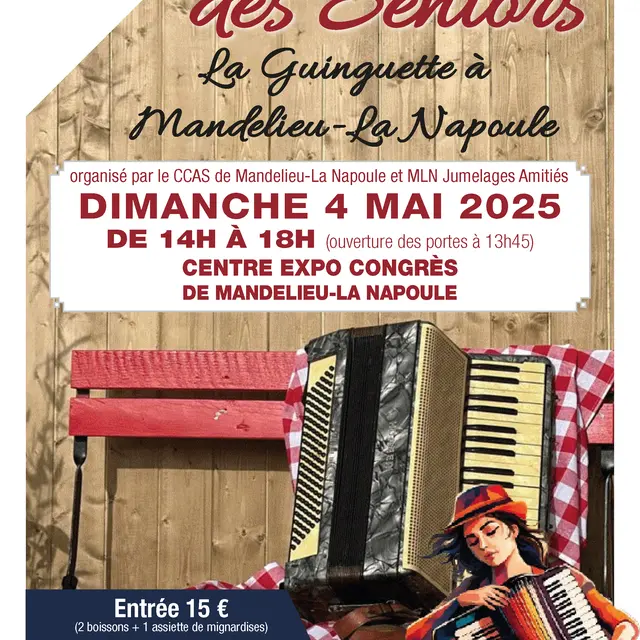 Le Bal des Séniors - La Guinguette à Mandelieu-La Napoule_Mandelieu-La Napoule