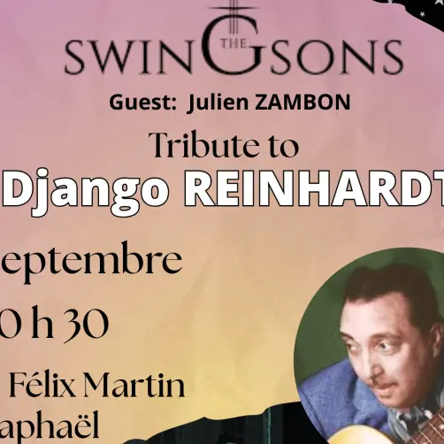 Les Swingsons - Hommage A Django Reinhardt_Saint-Raphaël