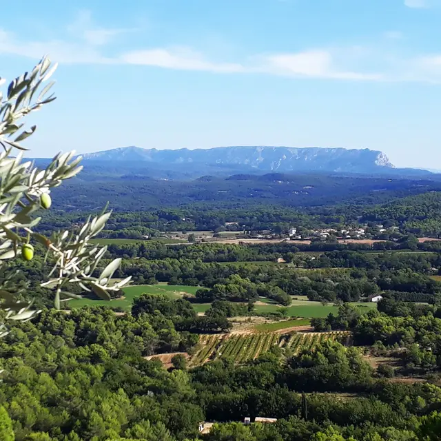 Vue Sainte-Victoire depuis la Quille
