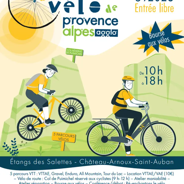 Col de Puimichel réservé aux vélos