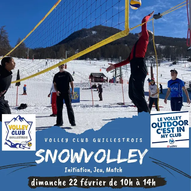 Snow volley_Molines-en-Queyras