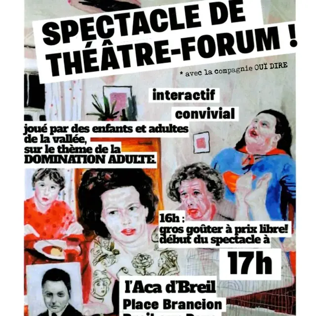 Spectacle de théâtre - Forum_Breil-sur-Roya