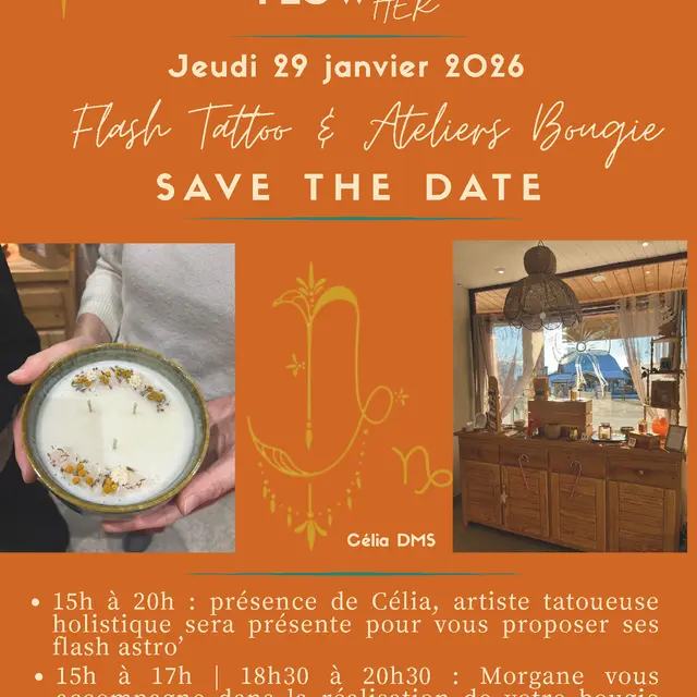 Après-midi flash tattoo & bougies d'intention_Cohennoz