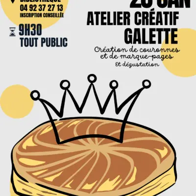 Atelier créatif galette_Volonne