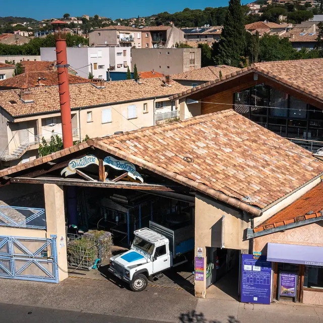Distillerie Vue du ciel