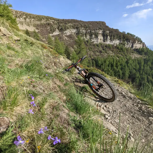 Enduro VTT à Chaillol