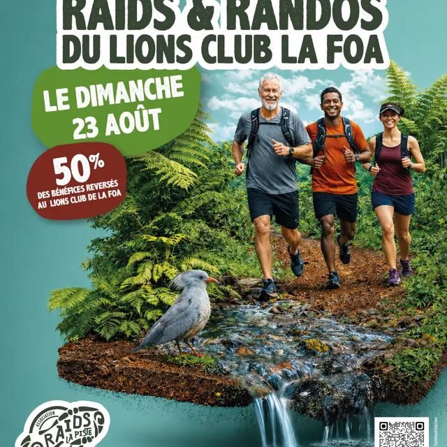 Raid & Randos du Lion club La Foa_Farino