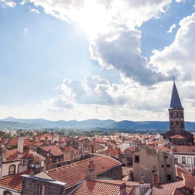 Vue depuis la tour de l'horloge