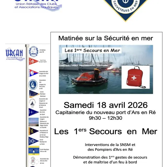 Matinée sur la sécurité en mer_Ars-en-Ré