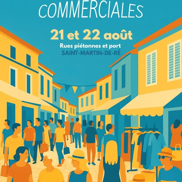 Braderie des commerçants_Saint-Martin-de-Ré