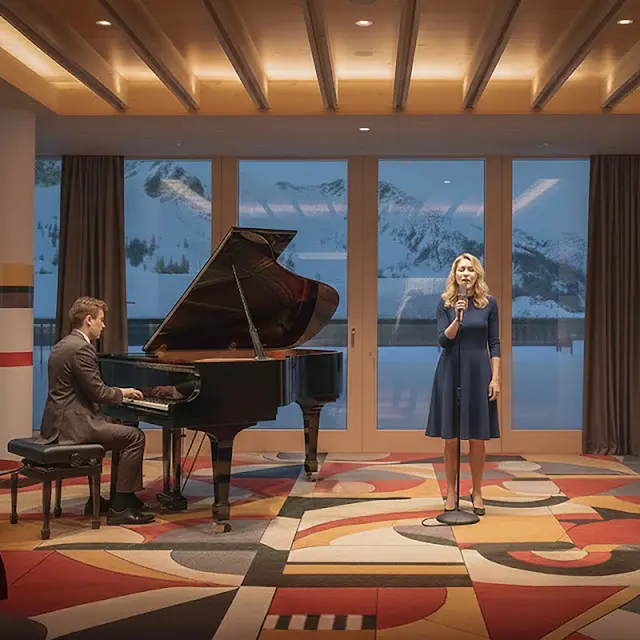 Concert à la résidence Alhéna_Flaine