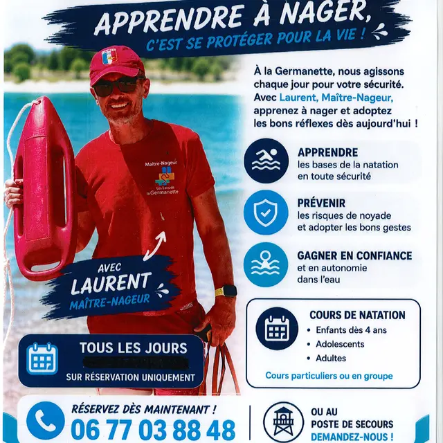Cours de natation