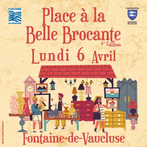 Place à la Belle Brocante_Fontaine-de-Vaucluse