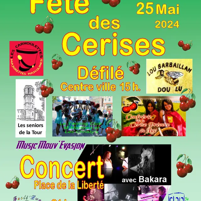 Fête des cerises au Luc