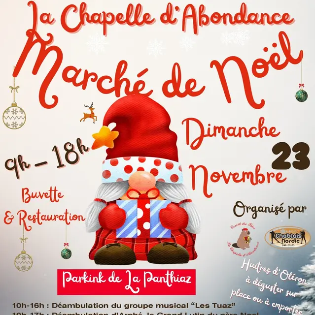 Marché de Noël_La Chapelle-d'Abondance