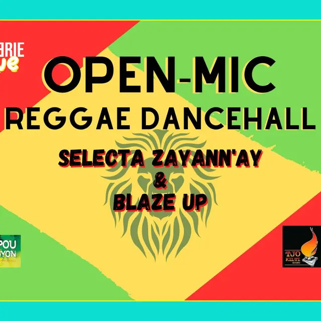 Open mic reggae dancehall - Avec Selecta Zayann’ay et Blaze Up_Bourg-en-Bresse