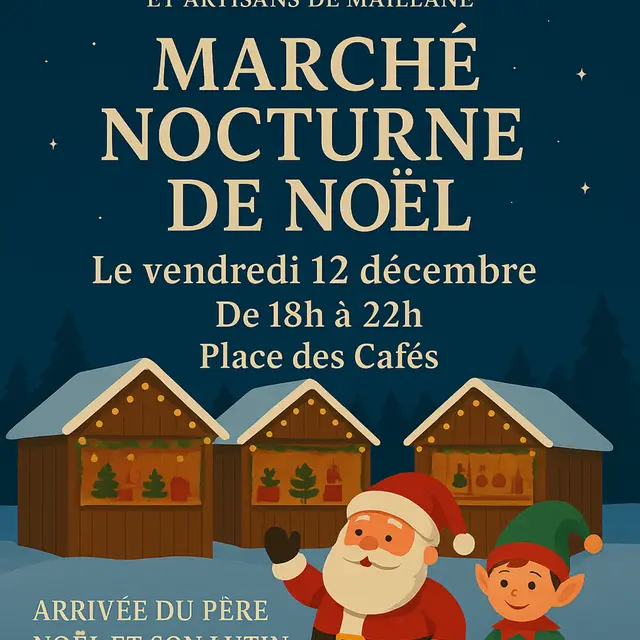 Marché Nocturne de Noël_Maillane