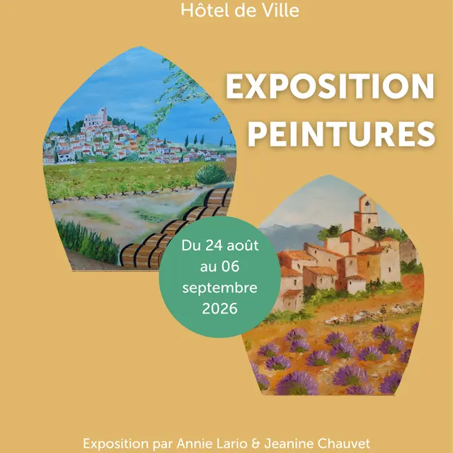 Exposition de Mmes Chauvet & Lario_Châteauneuf-du-Pape