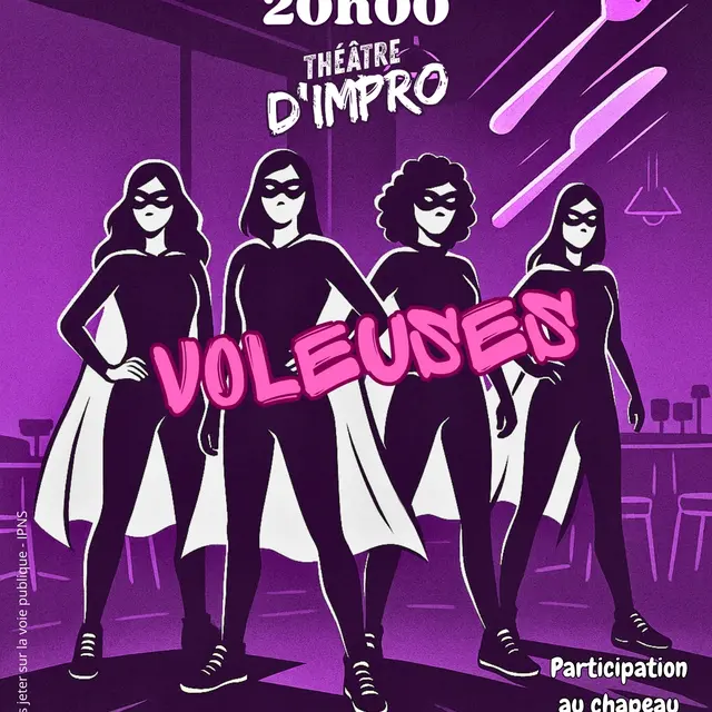 Affiche soirée repas-spectacle